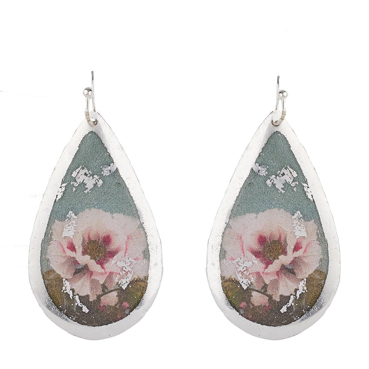 Earrings by Evocateur &quot;Tree Peony&quot;
