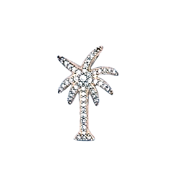 Palm Tree Pendant, 14Kt Cedar Chest Sanibel