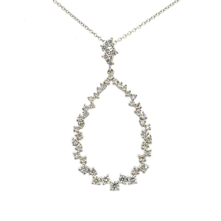 Diamond Necklace, 18Kt