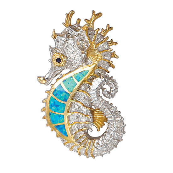 Seahorse Pendant By Kovel Seahorse Jewelry For Sale from Cedar Chest
