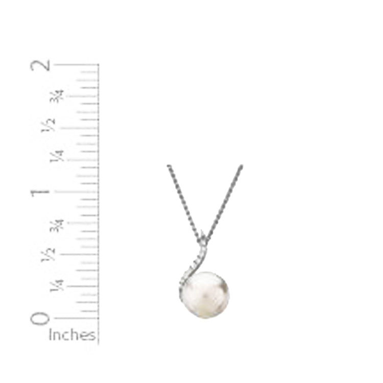 Pearl Necklace, 14Kt