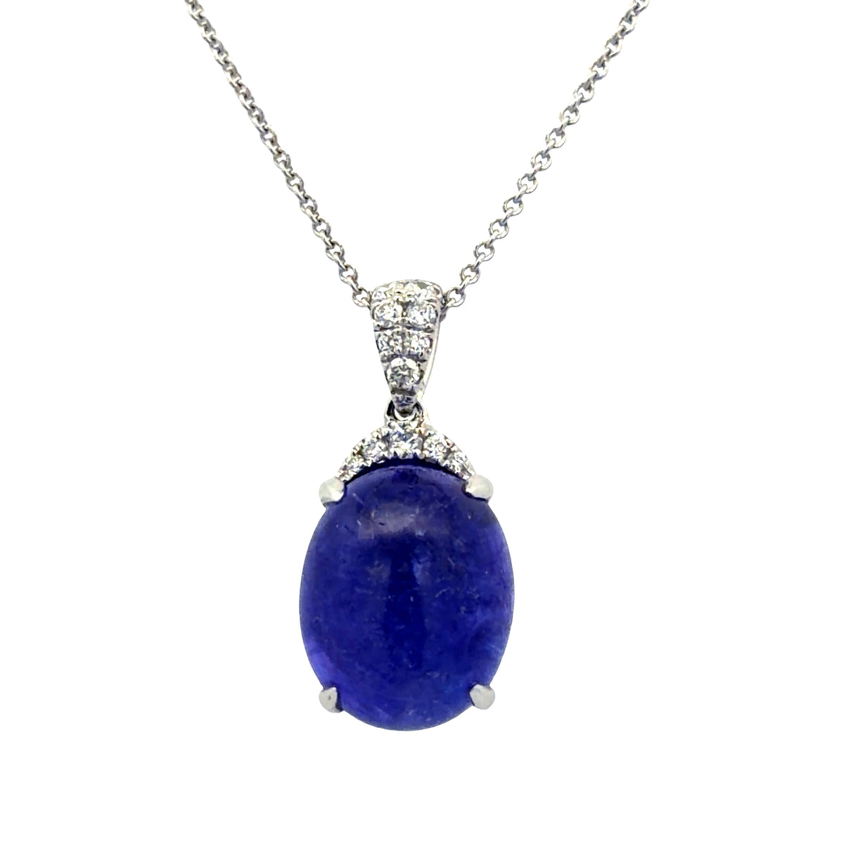 Tanzanite Necklace, 14Kt