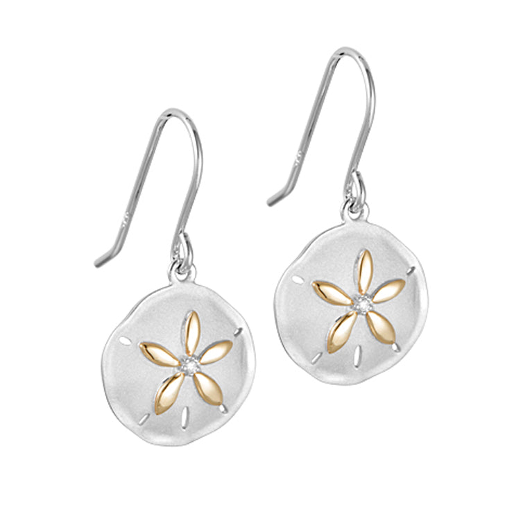 Sterling Sanddollar Earrings