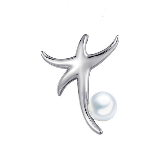 Starfish Pendant, Sterling