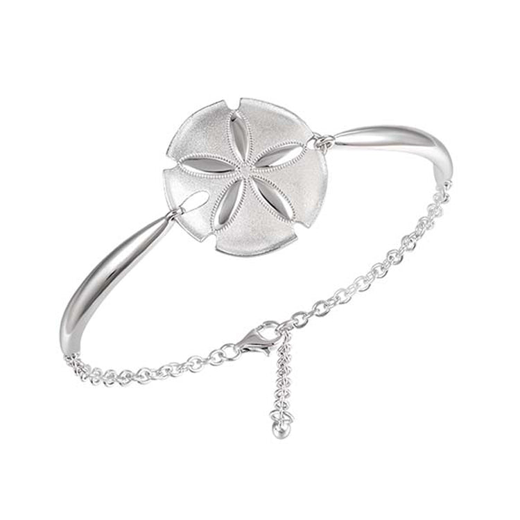 Sand Dollar Bracelet, Sterling