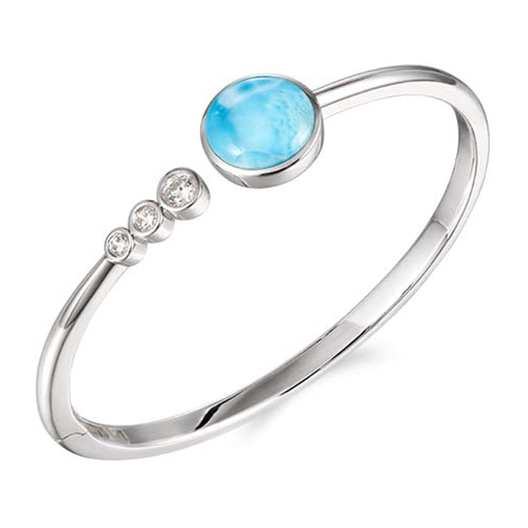 Larimar Bracelet, Sterling