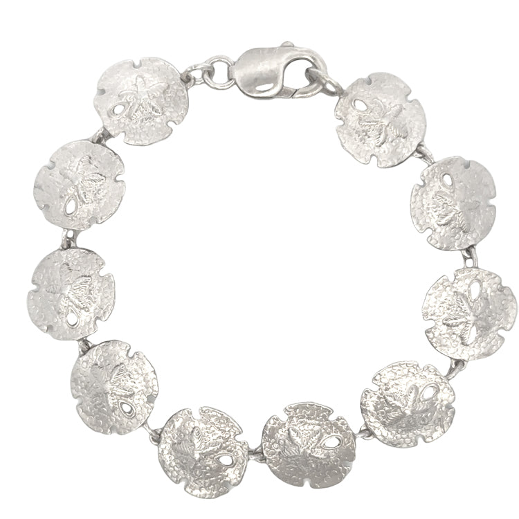 Sanddollar Bracelet, Sterling