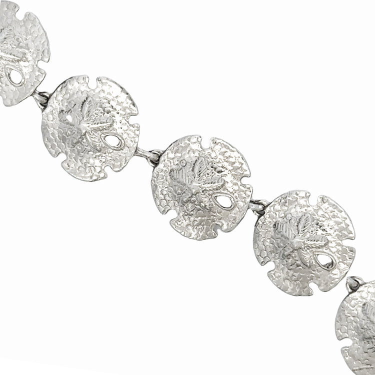 Sanddollar Bracelet, Sterling