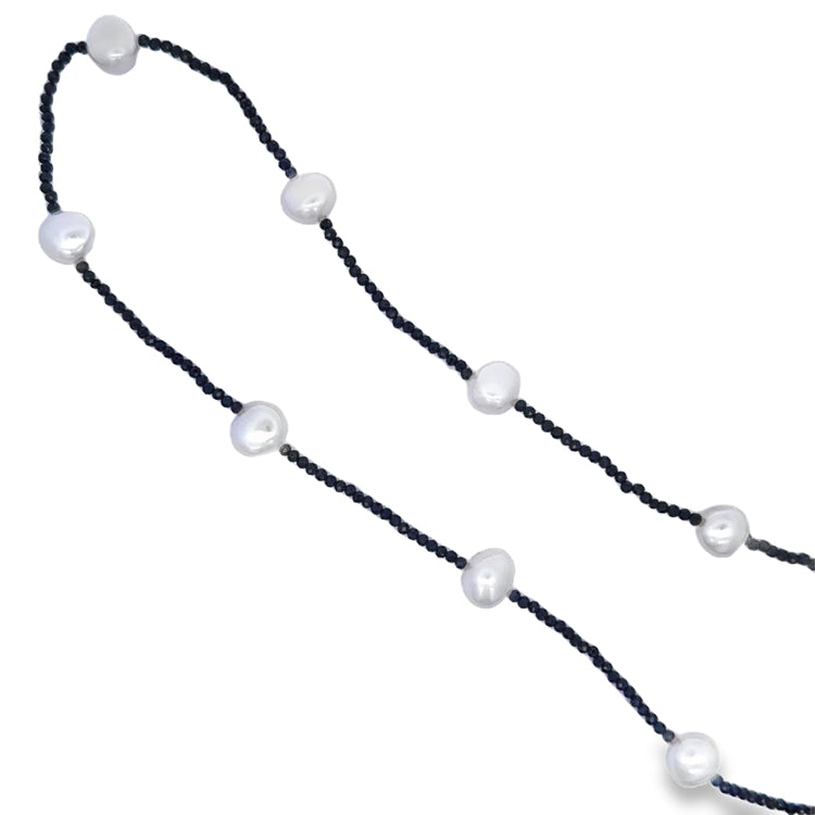 Pearl Station  Necklace