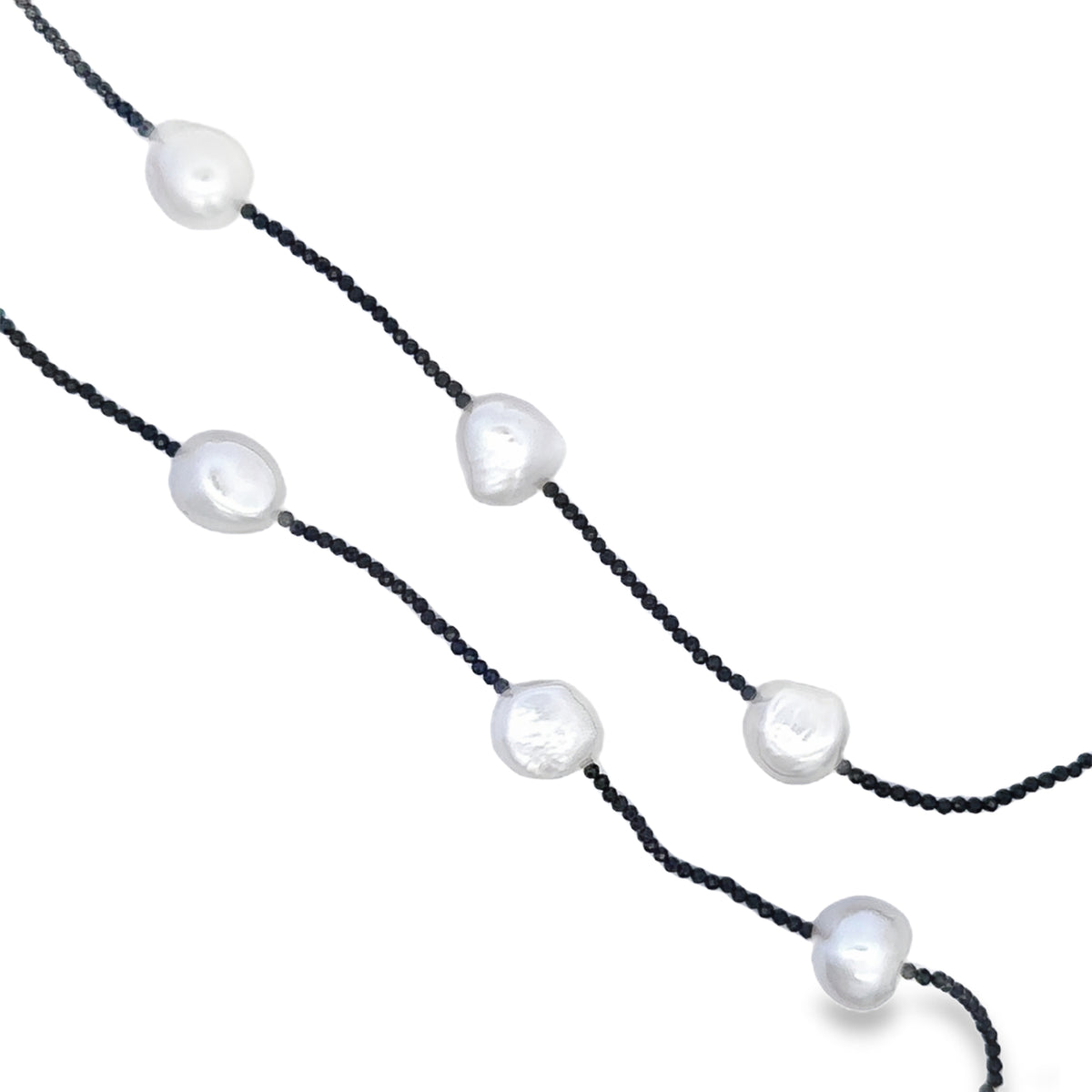 Pearl Station  Necklace