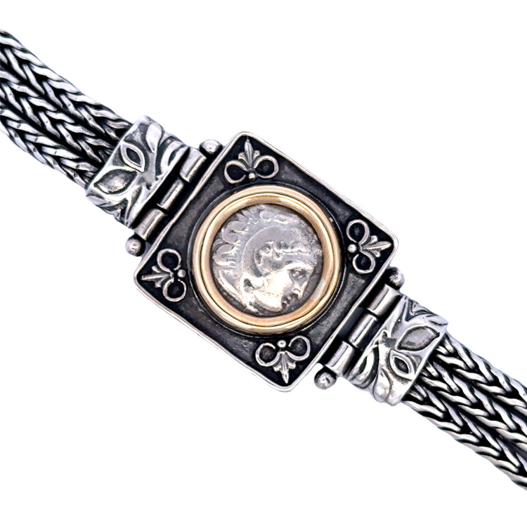 Ancient Greek Drachm - Alexander III Bracelet