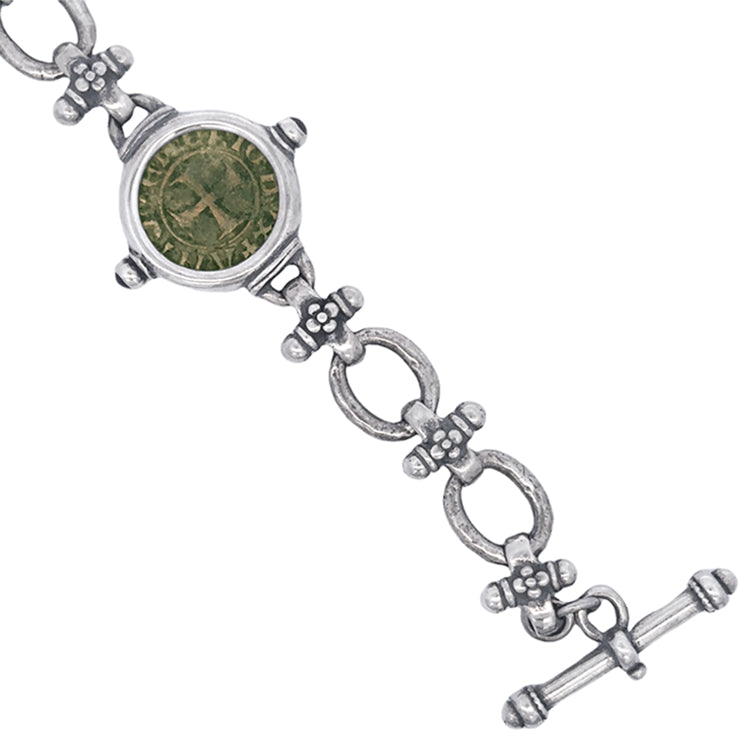 Medieval Venetian Tornesello Coin Bracelet