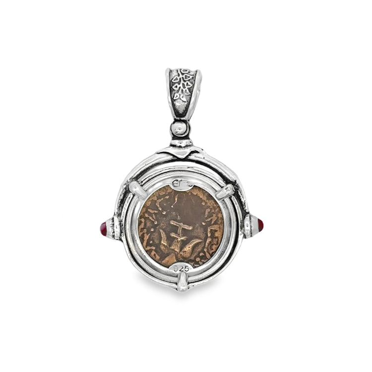 Ancient Judean Widow&#39;s Mite Pendant