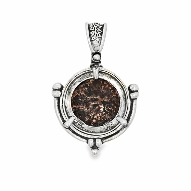 Ancient Judean Widow&#39;s Mite Pendant