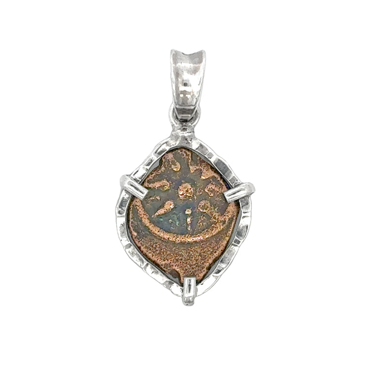 Ancient Judean Widow&#39;s Mite Pendant