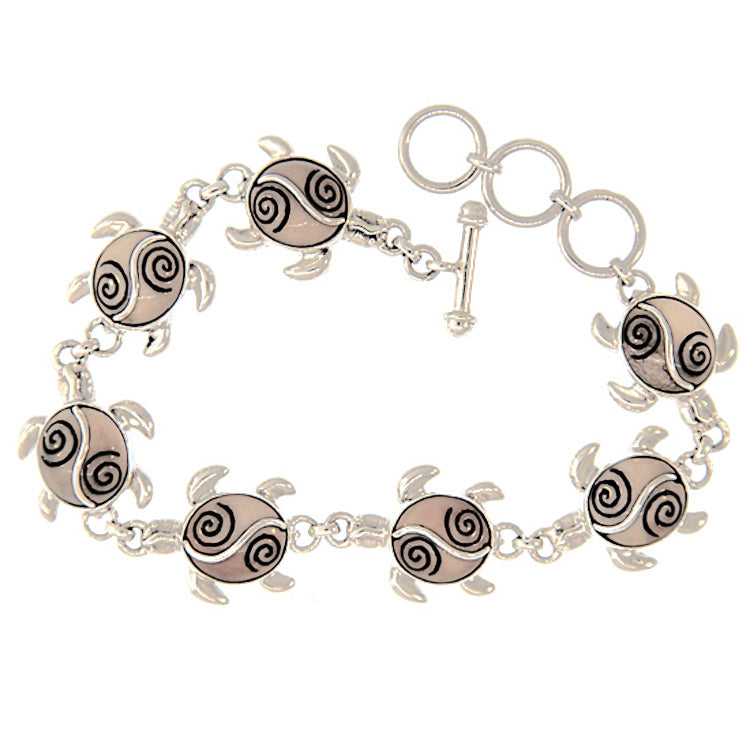 Turtle Bracelet, Sterling