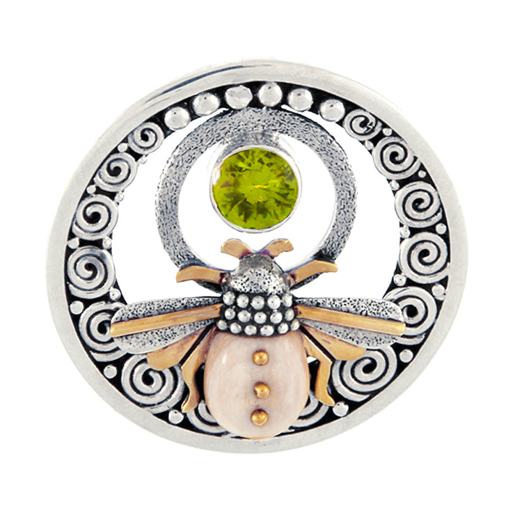 Bee Pendant, Sterling