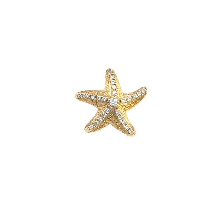 Starfish Pendant, 14Kt