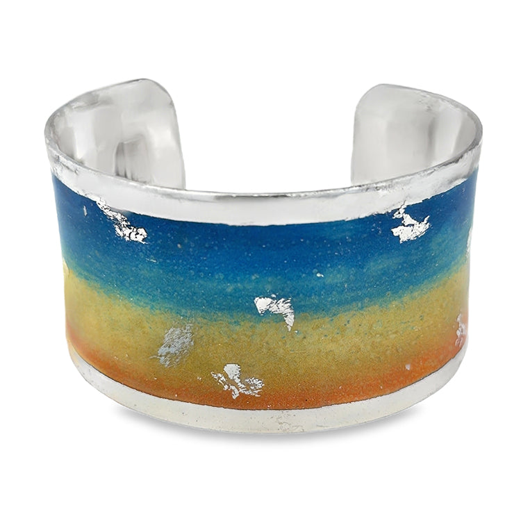 "Summer Wind" 1.5" Corset Cuff by Evocateur