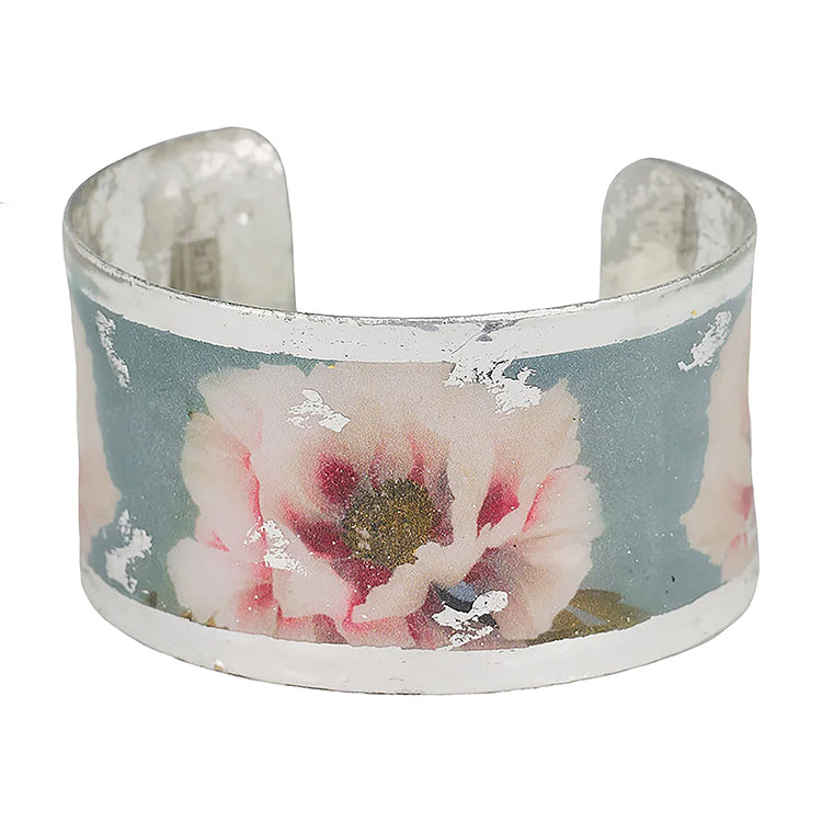"Tree Peony" 1.5" Corset Cuff by Evocateur