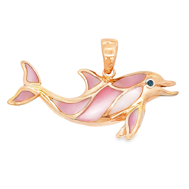 Dolphin Pendant, Sterling