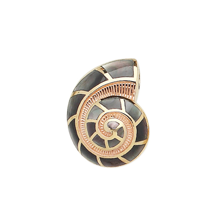 Nautilus Pendant, Sterling and Mother-of-Pearl
