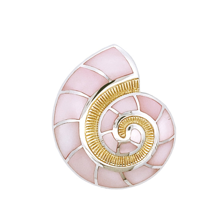 Nautilus Pendant, Sterling
