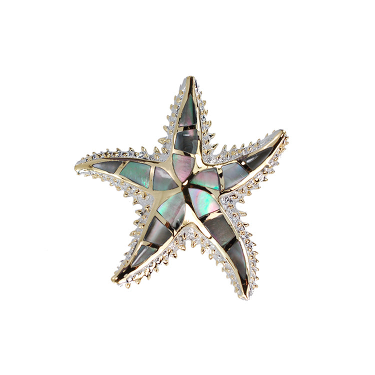 Starfish Pendant, Sterling