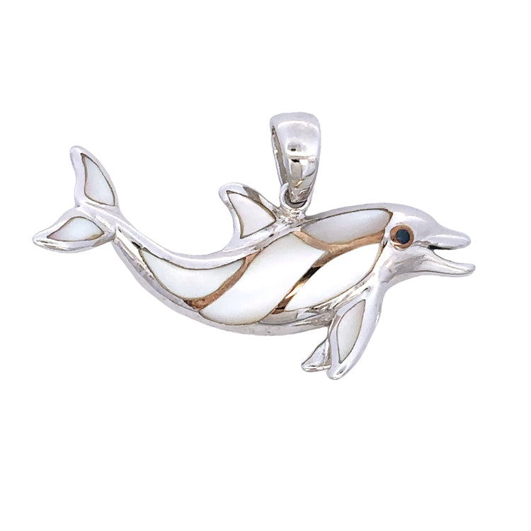 Dolphin Pendant, Sterling