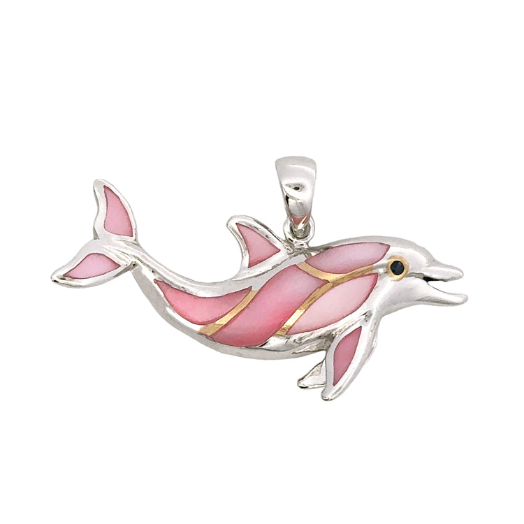 Dolphin Pendant, Sterling