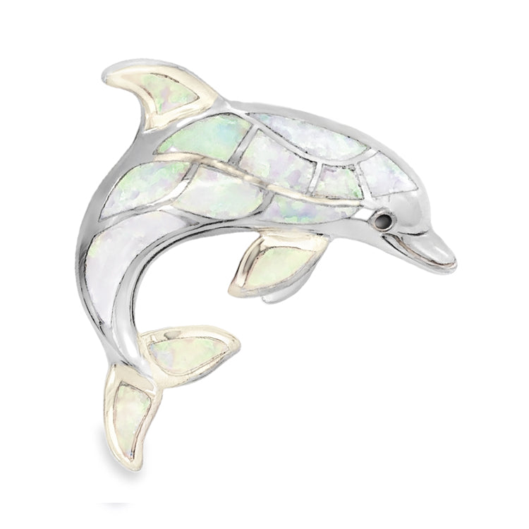 Dolphin Pendant, Sterling