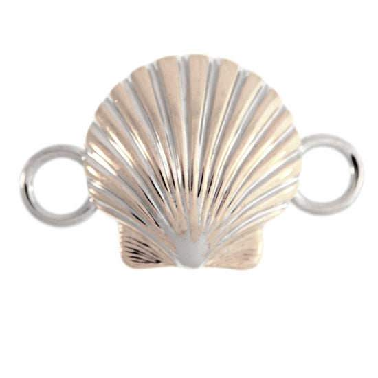 Scallop Bracelet Topper, Sterling