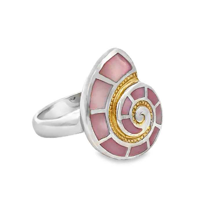 Nautilus Ring, Sterling