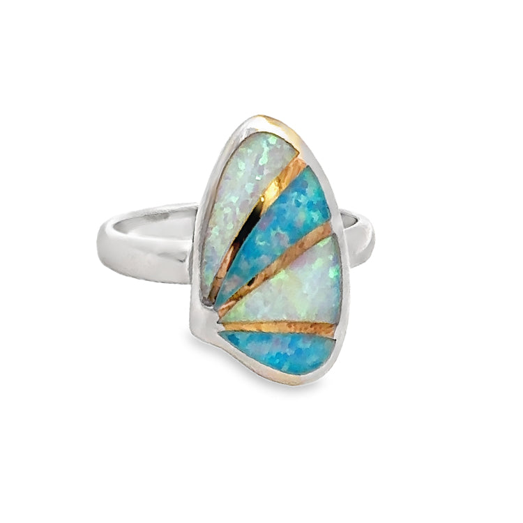 Coquina Ring, Sterling