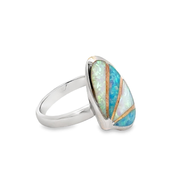 Coquina Ring, Sterling