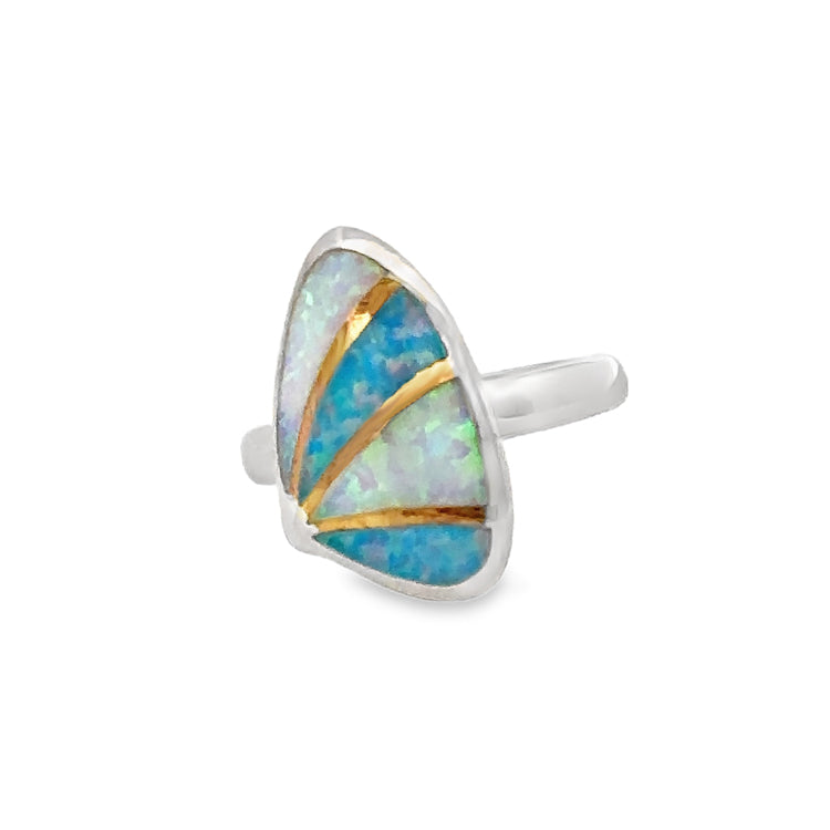 Coquina Ring, Sterling