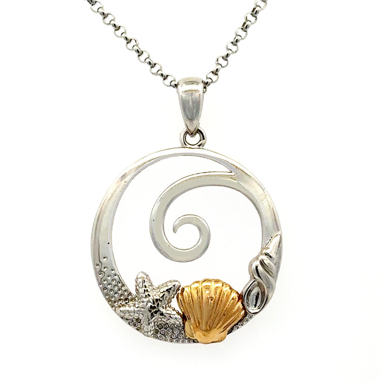 Sealife Circle Necklace