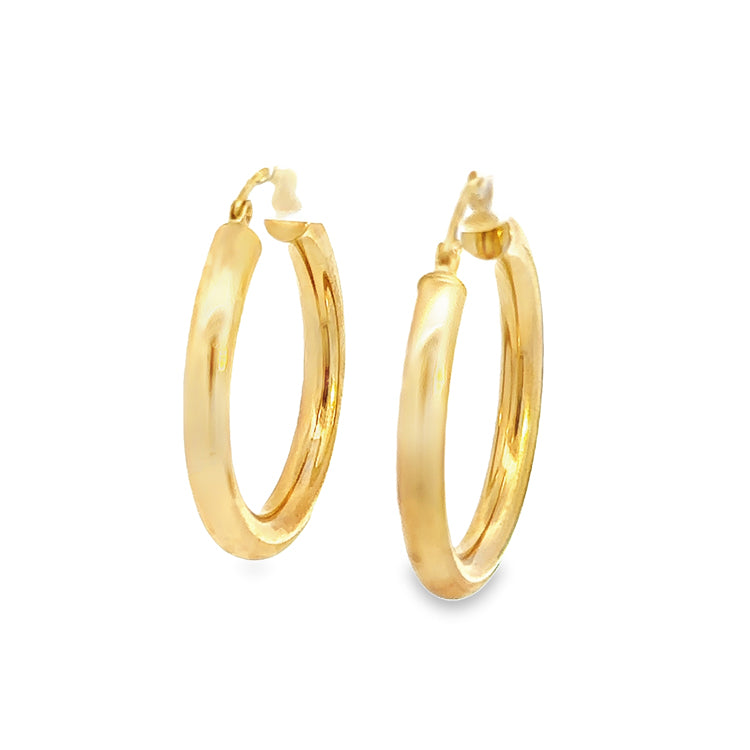 Hoop Earrings, 14Kt