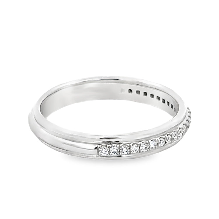 Diamond Stack Band Ring, 14Kt