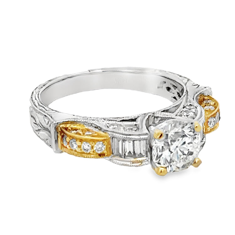 Diamond Bridal Ring, 18Kt