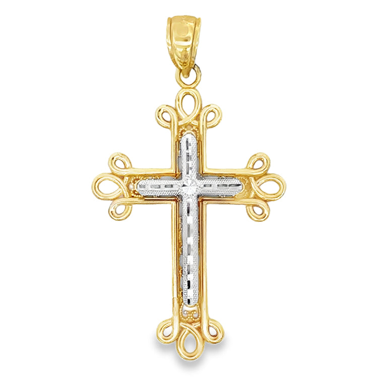 Cross Pendant, 14Kt