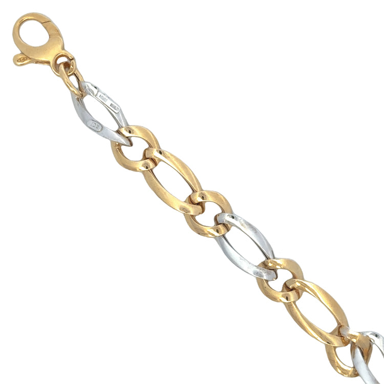 Link Bracelet, 14Kt