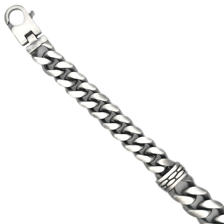 Curb Link Bracelet, Sterling Silver