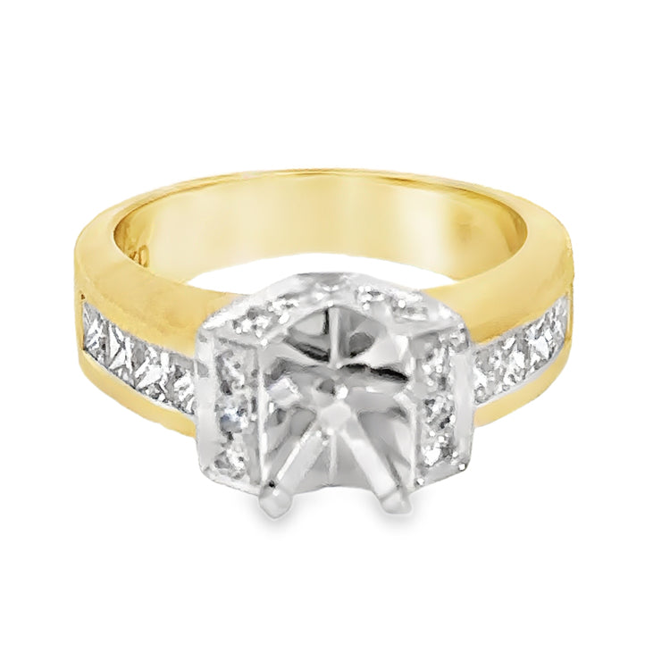 Diamond Ring Mounting, 18Kt