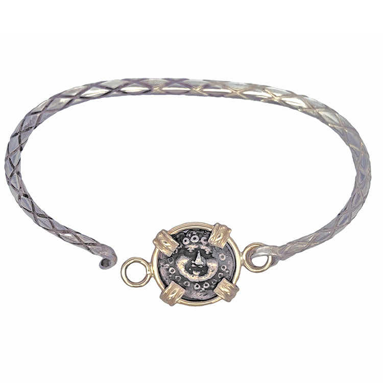 Ancient Greek Gorgoneion AR Drachma Bracelet