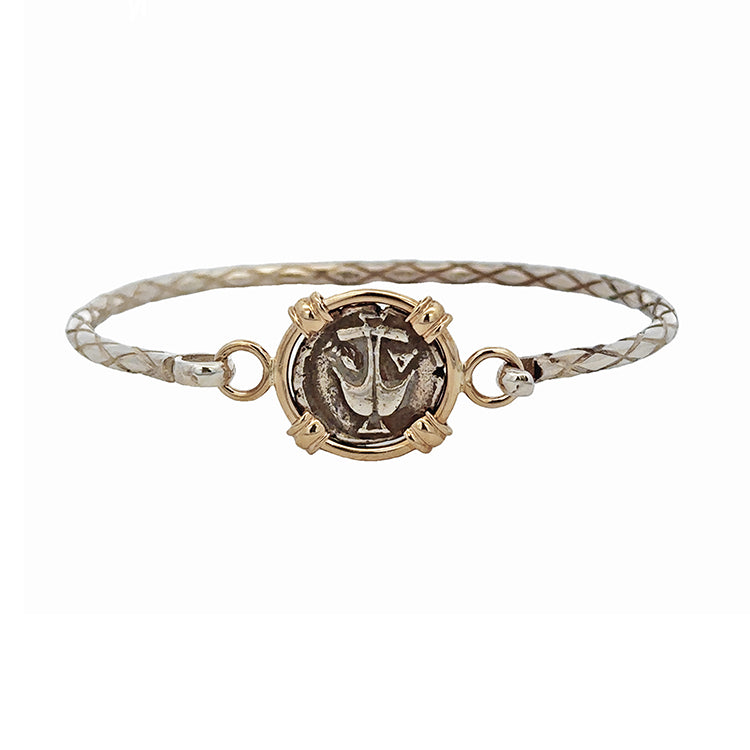 Ancient Greek Gorgoneion AR Drachma Bracelet
