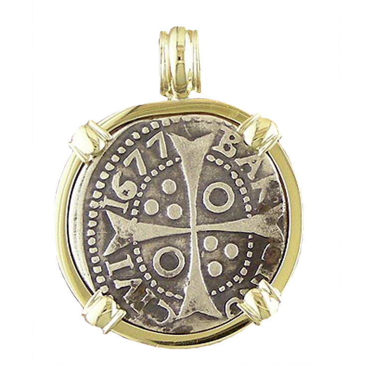 Spanish Coin Pendant