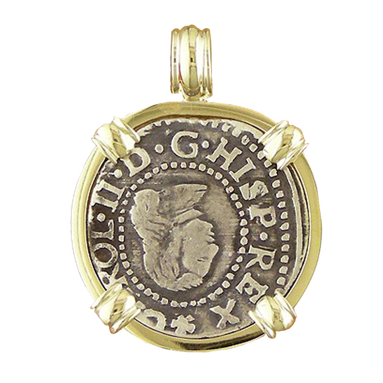 Spanish Coin Pendant