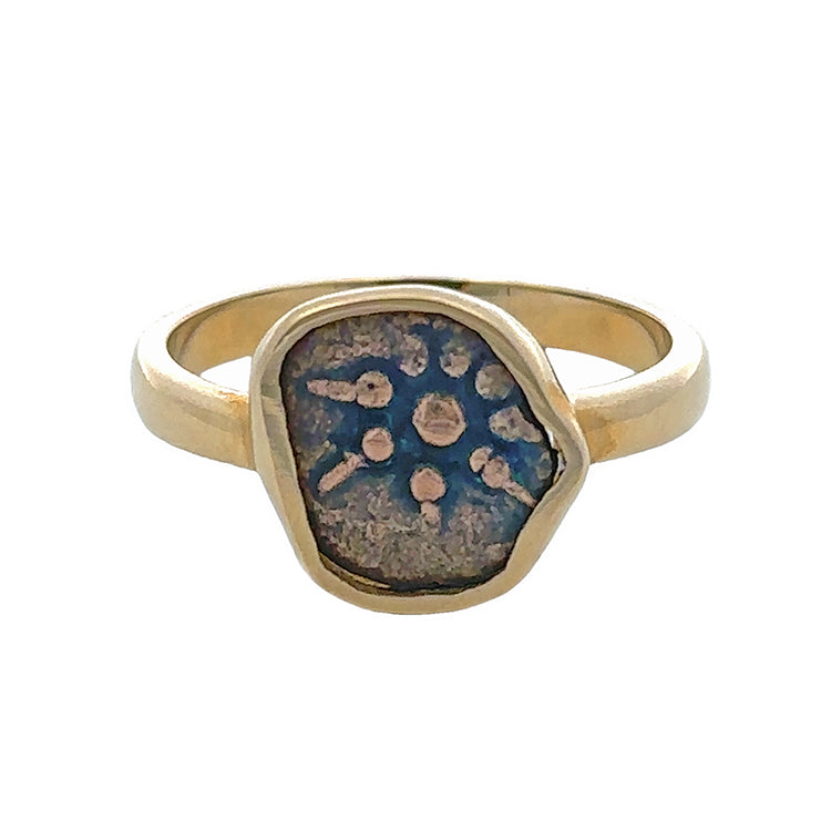 Ancient Judean Widow&#39;s Mite Ring
