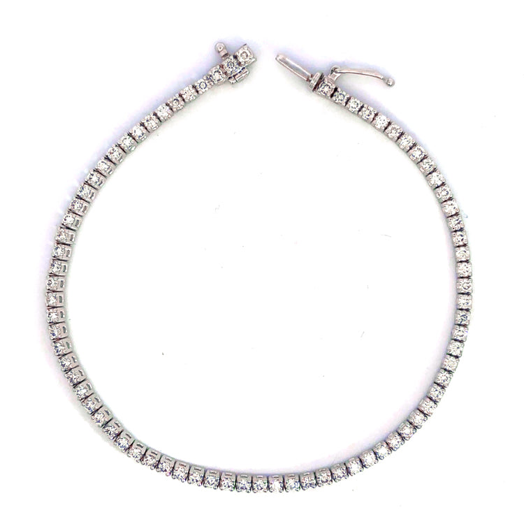 Diamond Bracelet, 14Kt